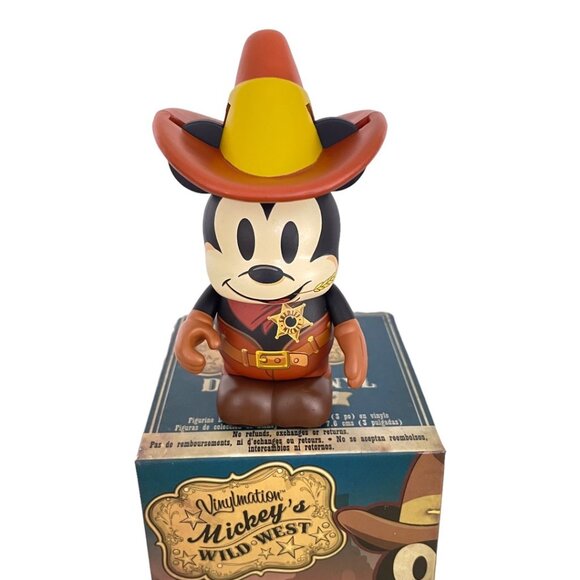 Disney Store Mickey’s Wild West Mickey Mouse Vinylmation 3” Figure - Picture 1 of 6
